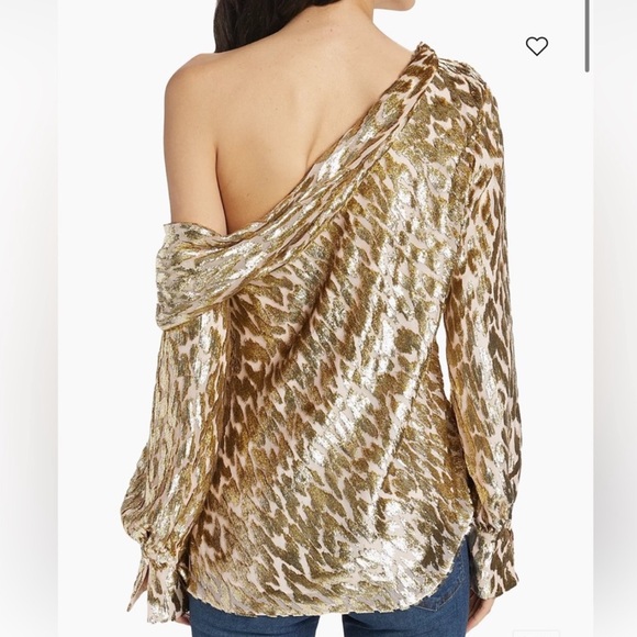 SIMKHAI Alice top one-shoulder $395 Med NWT - Picture 9 of 10